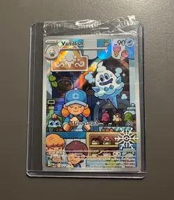 Vanillish 190/182 Pokemon Holiday Calendar 2025 Festive Stamp Promo Card SEALED - Image 1