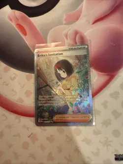 Pokemon TCG Erika's Invitation 203/165 Sv: Scarlet & Violet 151 Holo MINT/NM - Image 4