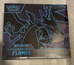 Pokemon TCG Phantasmal Flames Pokemon Center PC ETB New Sealed READ TEAR - Image 1