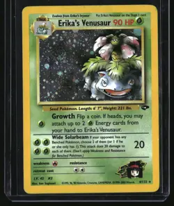 Pokemon Gym Challenge Erika's Venusaur Holo DM #004/132 - Image 1