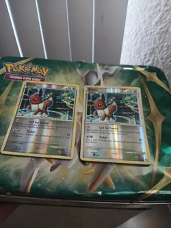 Eevee 48/90 HGSS Undaunted Reverse Holo Pokemon Card NM - Image 1