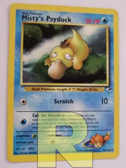 Misty's Psyduck ® Gym Heroes 54/132 ® Non Comune ® Pokemon ® Inglese ® Good- - Image 1