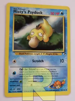 Misty's Psyduck ® Gym Heroes 54/132 ® Non Comune ® Pokemon ® Inglese ® Good- - Image 2