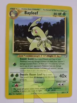 Bayleef ® Neo Genesis 29/111 ® Non Comune ® Pokemon ® Inglese Good- - Image 1