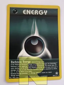 Darkness Energy ® Neo Genesis 104/111 ® Rara ® Pokemon ® Inglese ® Good- - Image 1