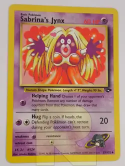 Sabrina's Jynx ® Gym Challenge 57/132 ® Non Comune ® Pokemon ® Inglese ® EX - Image 1