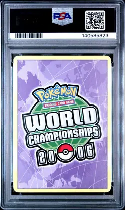 2006 POKEMON WORLD CHAMPIONSHIPS PROMO B-L-S #105 LUGIA EX PSA 6 - Image 2