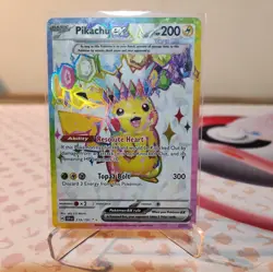 Pikachu EX 219/191 - Ultra Rare - Surging Sparks - Pokemon TCG - English - Image 1
