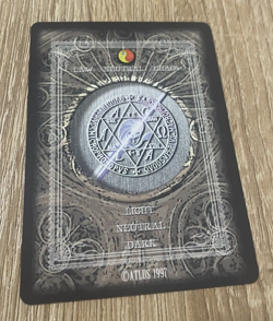 G0079 Nyarlathotep Shin Megami Tensei Trading Cards TCG Atlus Japan 1997 - Image 4