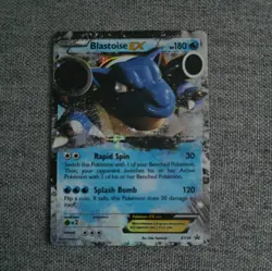 Blastoise EX HOLO XY30 XY Black Star Promo Near MINT Pokemon Card 2014 NM TCG - Image 1