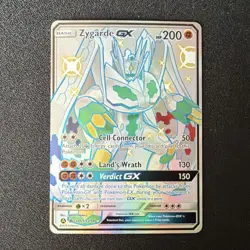 Pokemon Zygarde GX Shiny Holo Rare Card SV65/SV94 Hidden Fates Basic 200 HP - Image 1