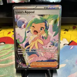 Lisias Appeal 246/191 Special Illustration Rare Surging Sparks Pokemon Card - Image 2