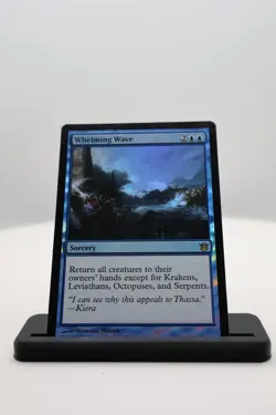 1x Whelming Wave LP Foil Born of the Gods (BNG) MTG Magic the Gathering - Image 1