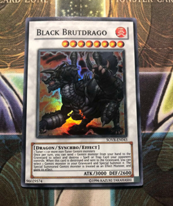 *** BLACK BRUTDRAGO *** SUPER RARE SOVR-EN043 (LP) YUGIOH! - Image 1