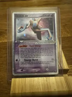 Pokemon TCG Deoxys EX Holo Rare Card 97/107 Played Condition - Image 1
