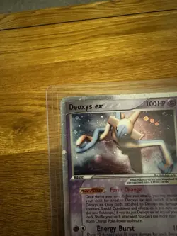 Pokemon TCG Deoxys EX Holo Rare Card 97/107 Played Condition - Image 5