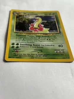 Meganium 11/111 Holo Rare Neo Genesis Lightly Played Pokemon Card - Image 2