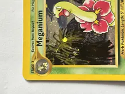 Meganium 11/111 Holo Rare Neo Genesis Lightly Played Pokemon Card - Image 4
