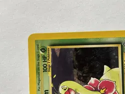 Meganium 11/111 Holo Rare Neo Genesis Lightly Played Pokemon Card - Image 5