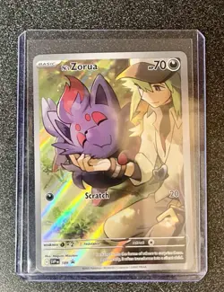 N's Zorua SVP189 SVP 189 Pokemon Journey Together SV Black Star Promo NM - Image 1
