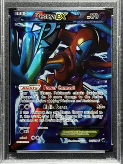 PSA 7 MC Pokemon Deoxys EX #111 Plasma Freeze FA MISCUT ERROR POP 1!! - Image 4