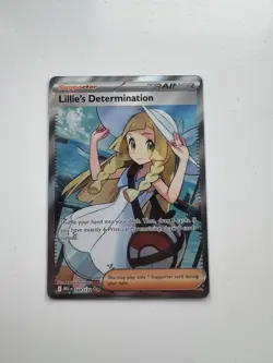 Pokemon TCG - Lillie's Determination Full Art 169/132 Mega Evolutions MEG - Image 1