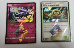 Xerneas 144/214 & Thunder Mountain 191/214 - Lost Thunder - PRISM - Pokemon TCG - Image 1