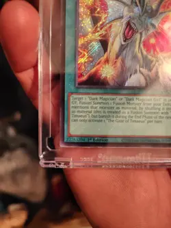 TCG Yu-Gi-Oh! The Gaze Of Timaeus 1st Edition Secret Rare MZMU-EN013 - Image 4