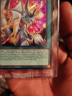 TCG Yu-Gi-Oh! The Gaze Of Timaeus 1st Edition Secret Rare MZMU-EN013 - Image 5
