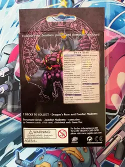 Yu-Gi-Oh Zombie Madness 1st Edition Structure Deck Sealed NEW English - Image 3