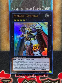 Yugioh Zubaba General JUMP-EN065 Ultra Rare Limited Edition NM - Image 1