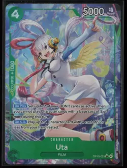Uta (Alternate Art) OP13-023 One Piece Carrying On His Will Super Rare Near Mint - Image 1