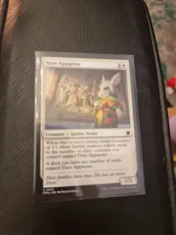 MTG ~ Hare Apparent ~ Foundations ~ Near Mint ~ Common - Image 1