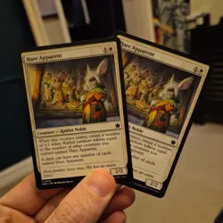 [BUNDLE] x2 MTG Hare Apparent 0015 Foundations Non-Foil NM - Common - Image 1