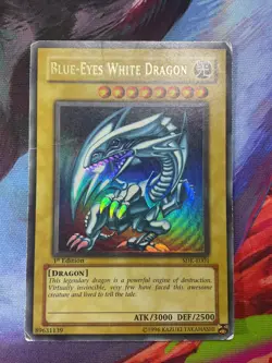 Yu-Gi-Oh TCG Blue-Eyes White Dragon 1st Edition Ultra Rare Card SDK-E001 - Image 1