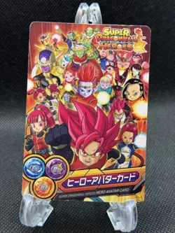 DRAGON BALL Z HEROES Super DBZ DBH DBS JAPAN Hero Avatar CARD MP - Image 1