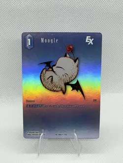 Final Fantasy TCG Square Enix Moogle Summon EX Burst Holo Card 1-172C - Image 1