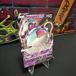 Polteageist V SWSH021 SWSH: Sword & Shield Promo Cards NM Pokemon Card TCG - Image 2
