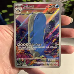 Pokemon TCG Wailord Special Illustration Rare Card Journey Together 162/159 - Image 4