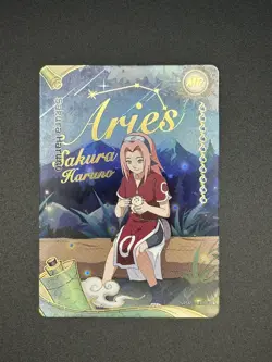 Sakura Haruno NRSA01-MR-003L4 Naruto Kayou Heavens Scroll Card NM English - Image 1