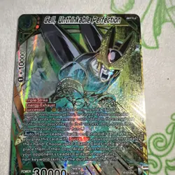 Bandai Cell Unthinkable Perfection SPR BT9-113 Dragon Ball Super Card Game - Image 3