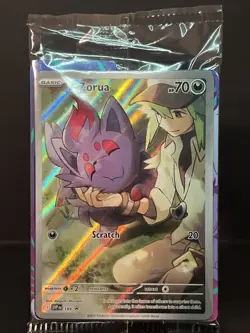 N's Zorua 189 Sv: Scarlet & Violet Promo Cards Holo SEALED - Image 1