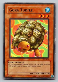 Gora Turtle Rare 1996 Yu-Gi-Oh! Trading Card Game Konami YuGiOh - Image 1
