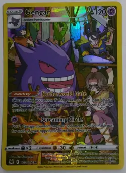 Pokemon TCG Gengar TG06/TG30 Lost Origin Ultra Rare Holo 120 HP English - Image 1