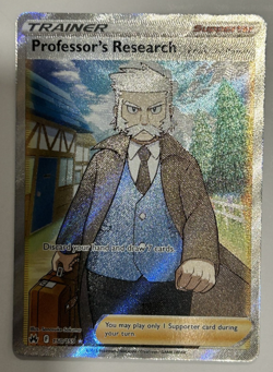 Pokemon Card Professor's Research 150/159 Ultra Rare Crown Zenith Near Mint - Image 1