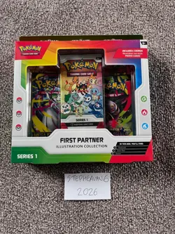 Pokemon TCG: First Partner Illustration Collection—Series 1 New And Sealed - Image 1