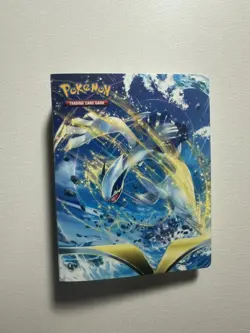 Pokemon TCG Mini Portfolio Binder Silver Tempest NO CARDS Holds 60 - Image 1