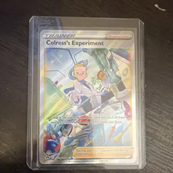 Pokemon Colress's Experiment GG59/GG70 Crown Zenith Ultra Rare Holo Trainer - Image 1