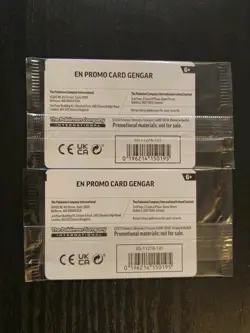 Pokemon Gengar GameStop Stamp Promo[Sealed] x2 - Image 2