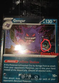 Pokemon Gengar GameStop Stamp Promo[Sealed] x2 - Image 3